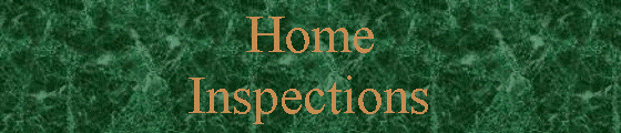 Text Box: Home Inspections